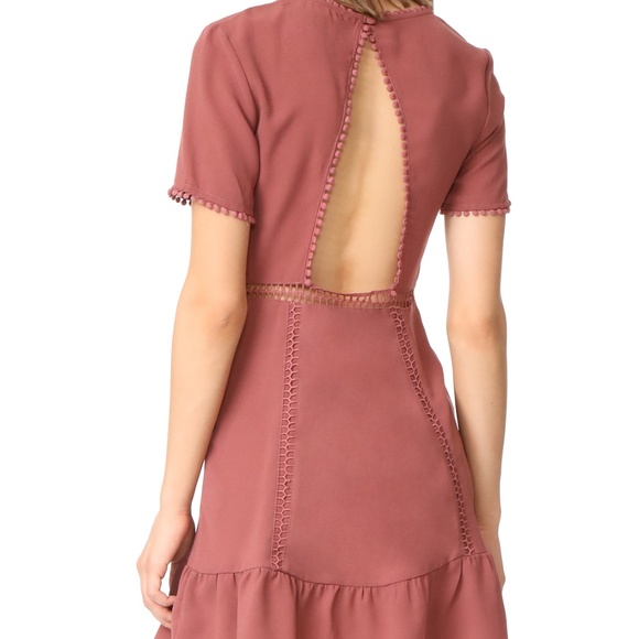 Anthropologie Moon River | Dusty Rose Dress - Picture 7 of 10